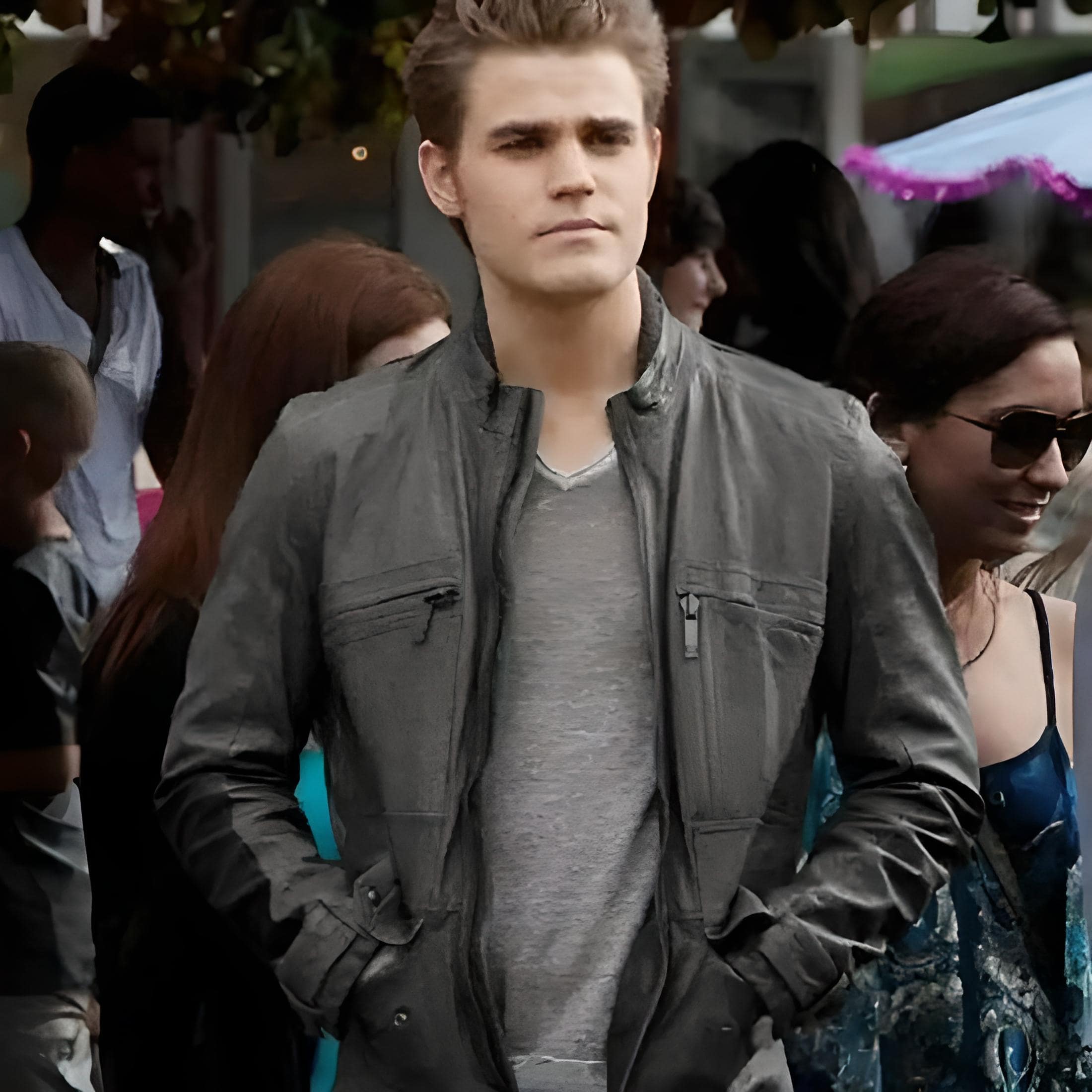 Paul Wesley Vampire Diaries Jacket