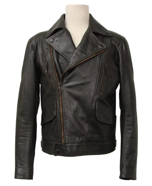 True Detective Officer Paul Woodrugh Leather Jacket