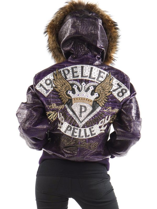 Pelle Pelle 1978 Queen Purple Jacket