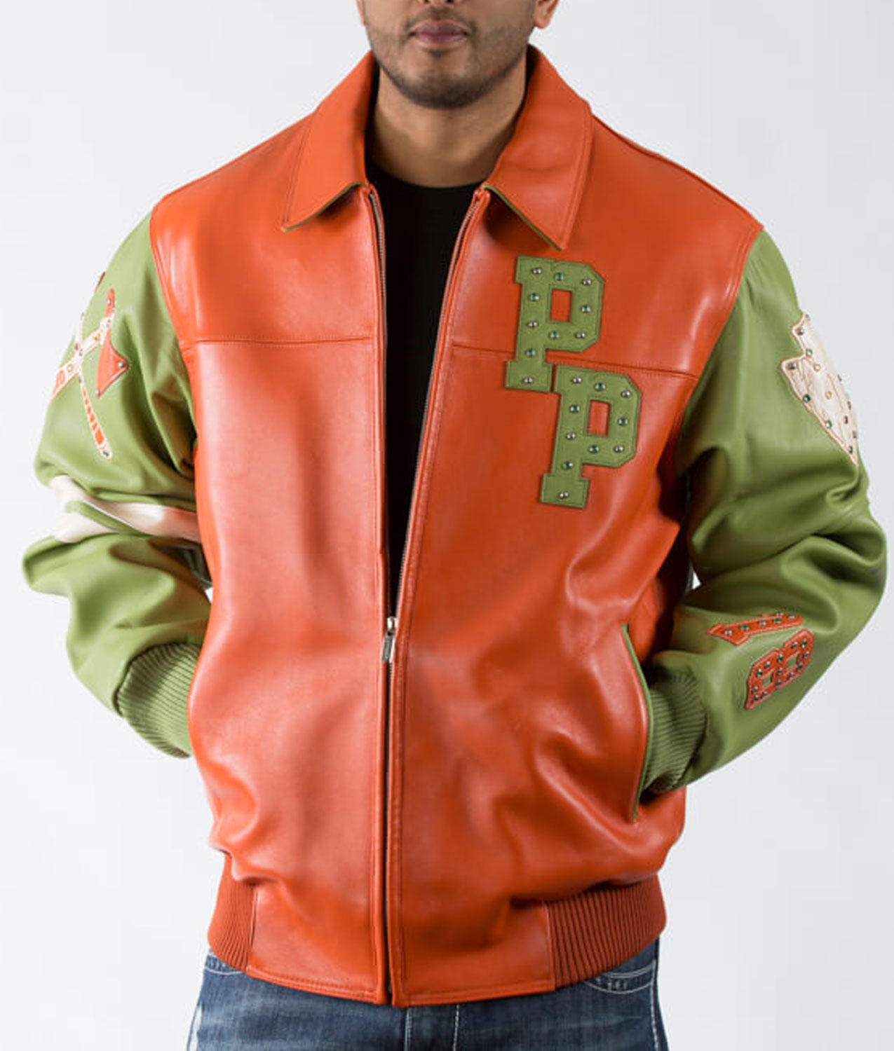 Chief Keef Renegade Pelle Pelle Bomber Leather Jacket