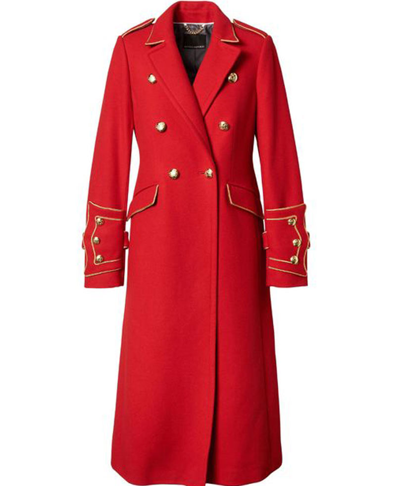 Penelope Blossom Riverdale Military Red Coat