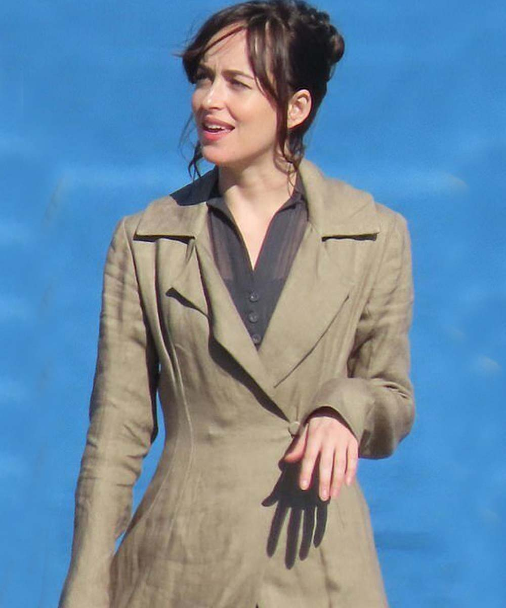 Persuasion 2022 Anne Elliot Cotton Trench Coat