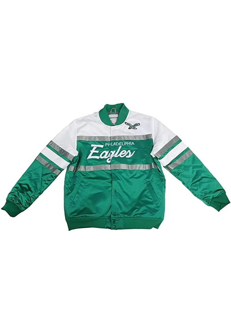 Philadelphia Eagles Jalen Hurts Varsity Jacket