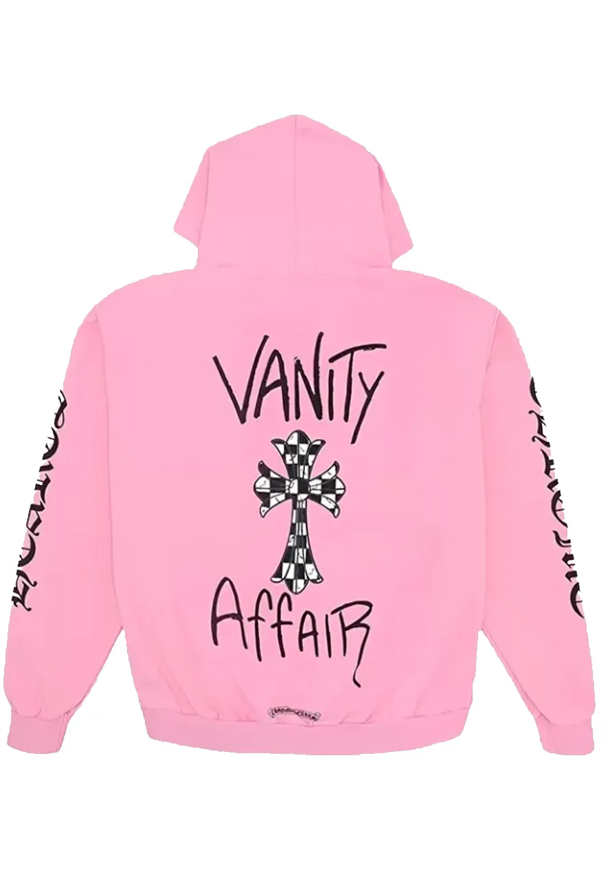 Pink Chrome Hearts Hoodie