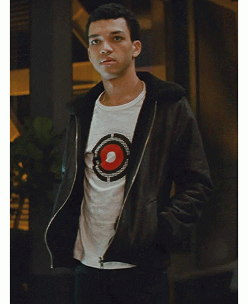Pokemon Detective Pikachu Justice Smith Black Leather Jacket