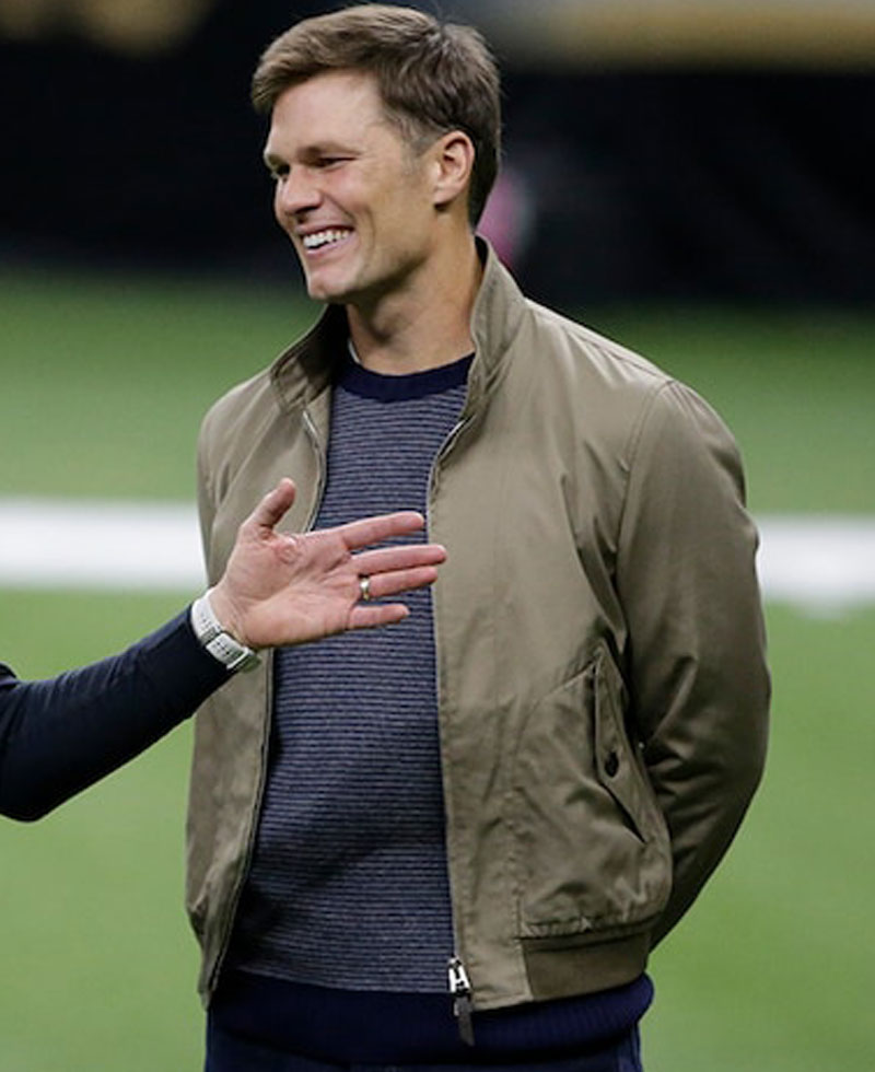 Post Game Tom Brady Cotton Jacket