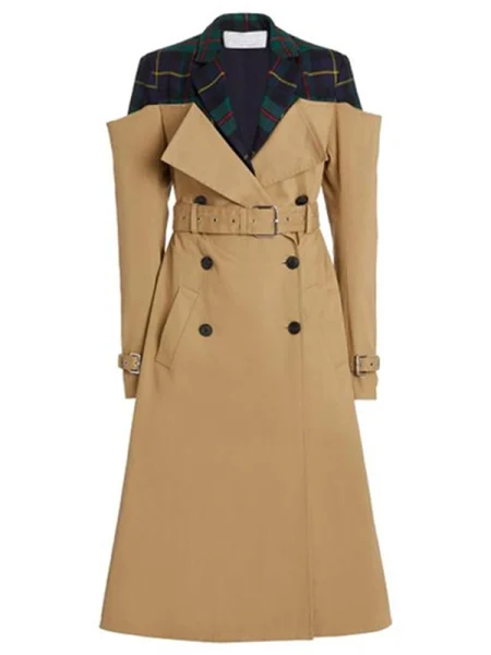 Power Book II Ghost S2 Carrie Milgram Trench Coat