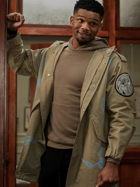 Power Book II Ghost S2 Ezekiel Cross Coat