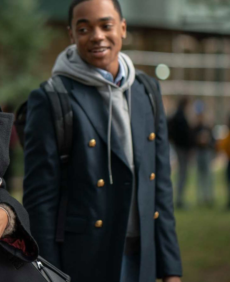 Michael Rainey Jr Ghost Peacoat
