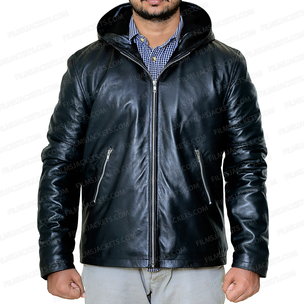 Power Joseph Sikora Shearling Black Leather Jacket