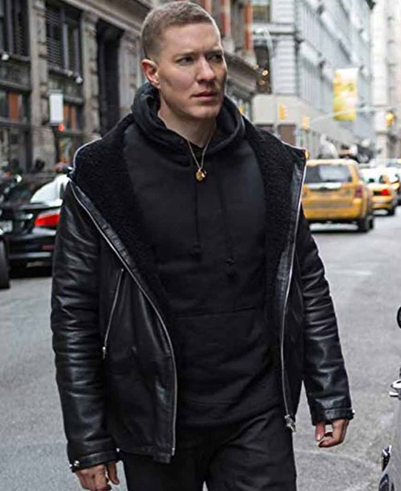 Power Tommy Egan Leather Jacket with Hoodie