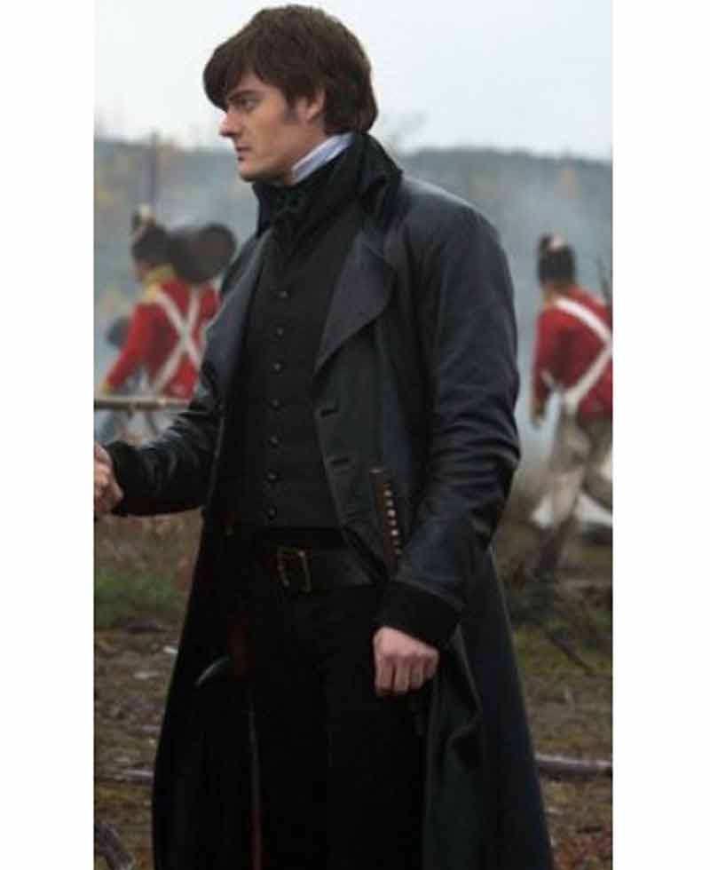 Pride and Prejudice and Zombies Sam Riley Leather Coat