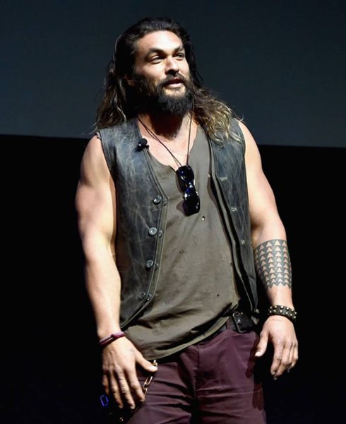 Promote Justice League Jason Momoa Leather Vest