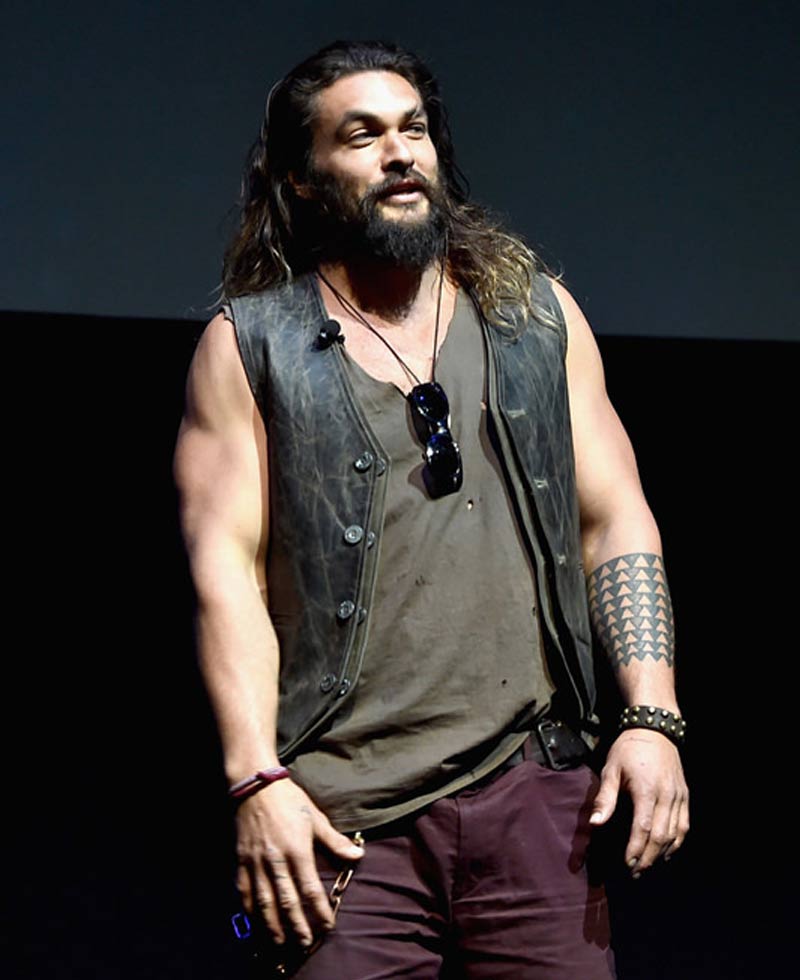 Promote Justice League Jason Momoa Leather Vest