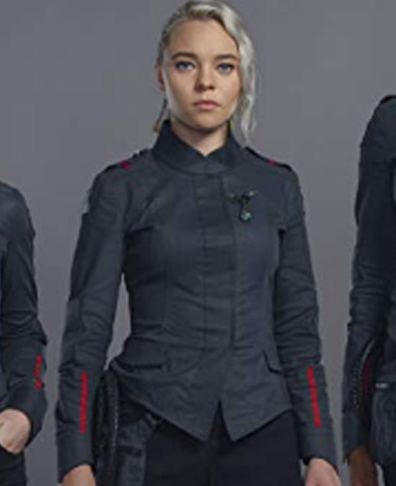 Motherland Fort Salem Taylor Hickson Blue Jacket