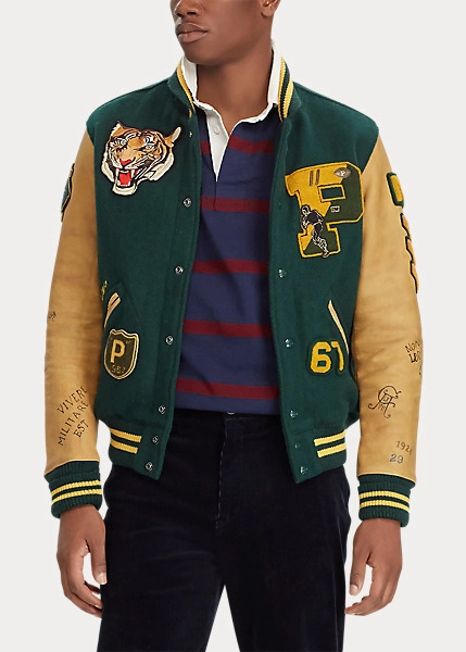 Ralph Lauren Replica Polo Varsity Jacket