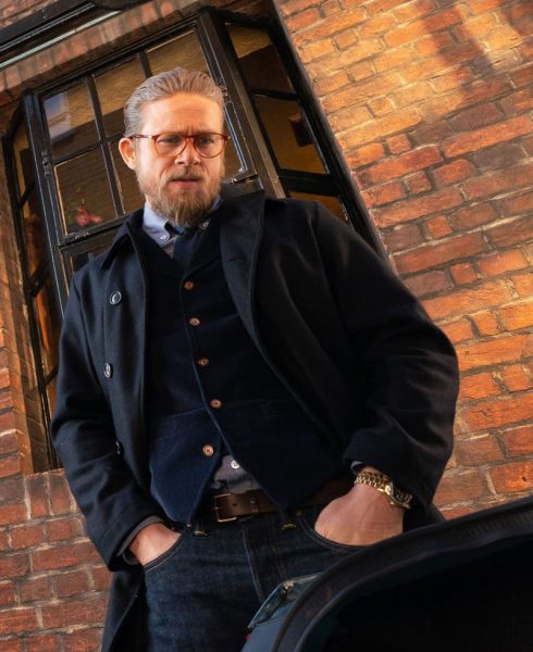 Charlie Hunnam The Gentlemen Wool Coat