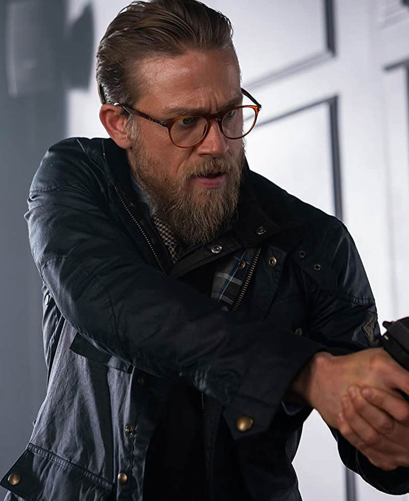 Charlie Hunnam The Gentlemen Biker Jacket