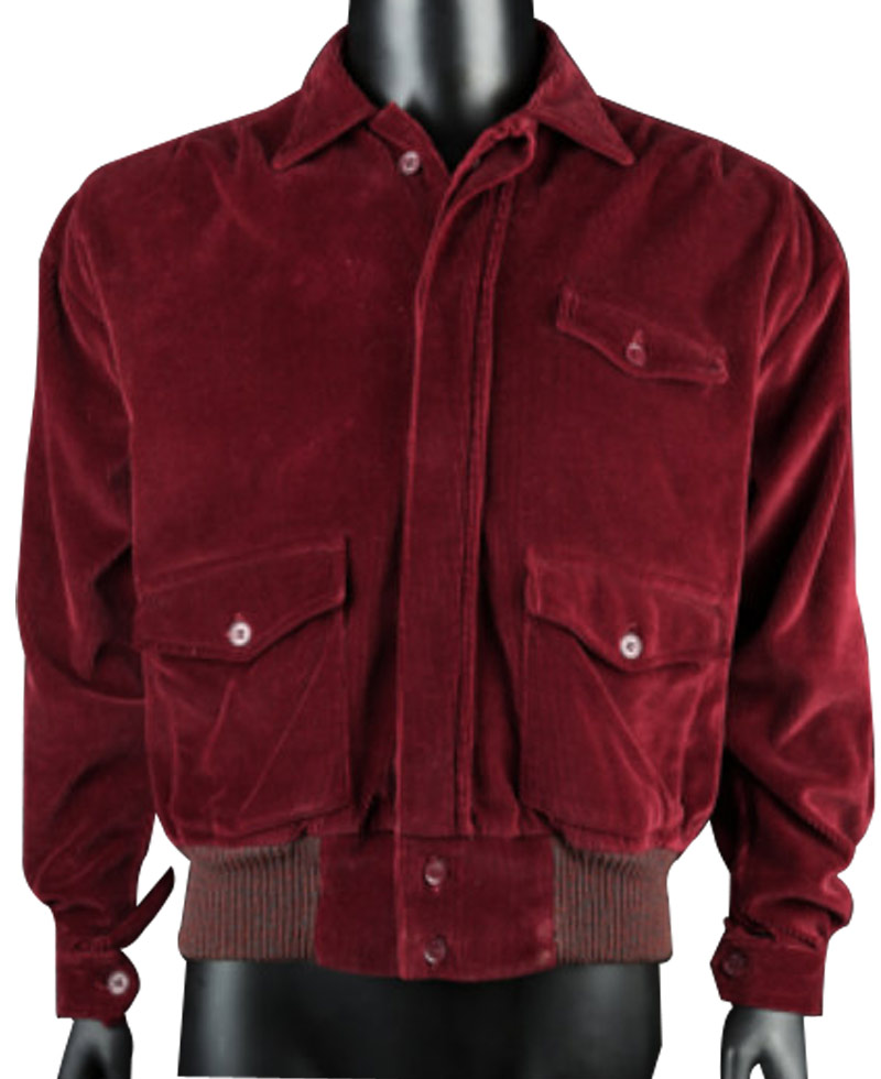 The Shining Jack Nicholson Red Corduroy Jacket