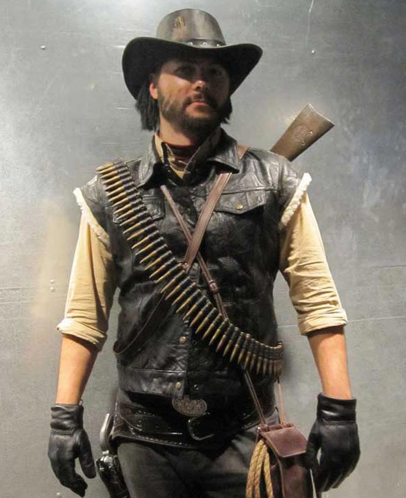 Red Dead John Marston Leather Vest