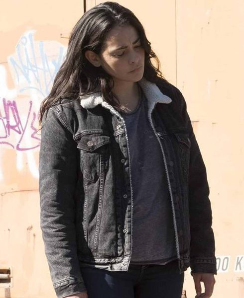 Natalie Martinez The Crossing Denim Jacket