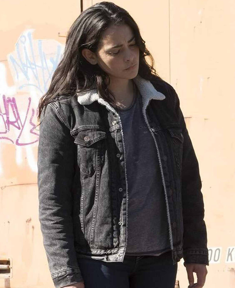 Natalie Martinez The Crossing Denim Jacket