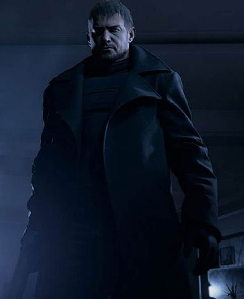 Resident Evil 8 Chris Redfield Black Coat