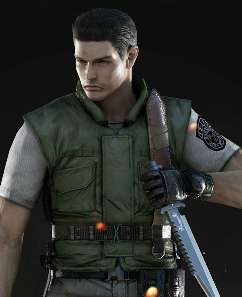 Chris Redfield Resident Evil Stars Vest