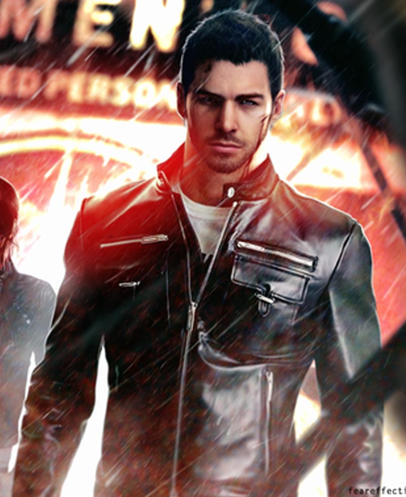 Chris Redfield Resident Evil Biohazard Vendetta Leather Jacket