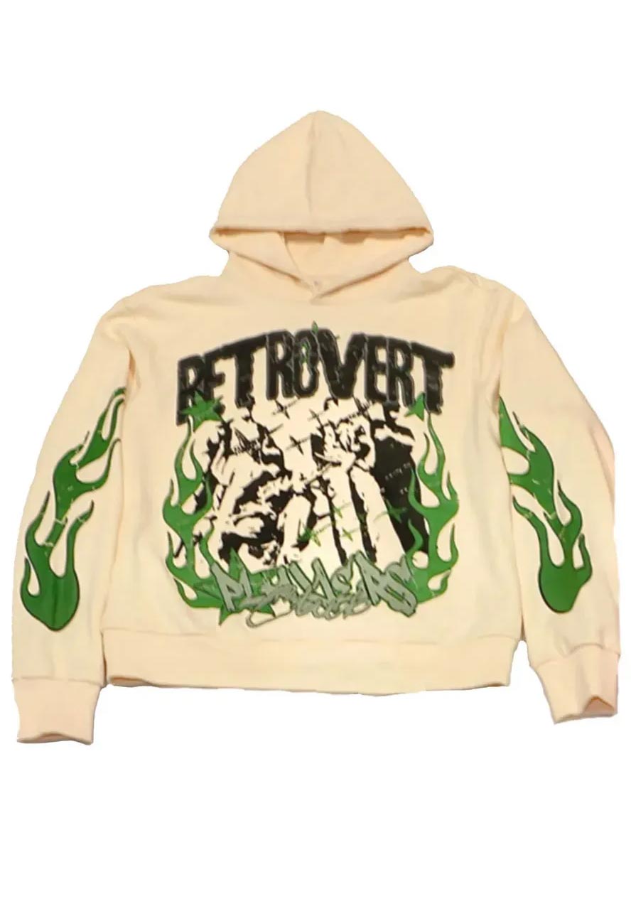 Retrovert Flame Hoodie