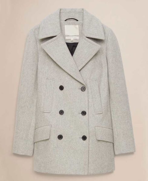 Riverdale S02 Lili Reinhart Wool Peacoat