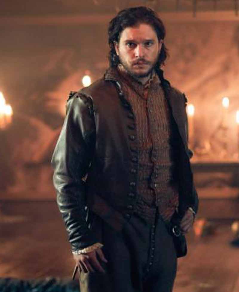 Robert Catesby Gunpowder Leather Jacket