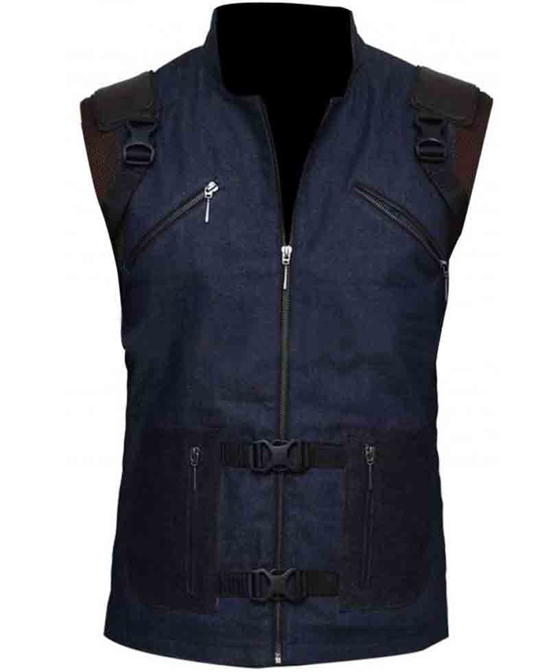 Rocket Guardians of The Galaxy 2 Blue Vest