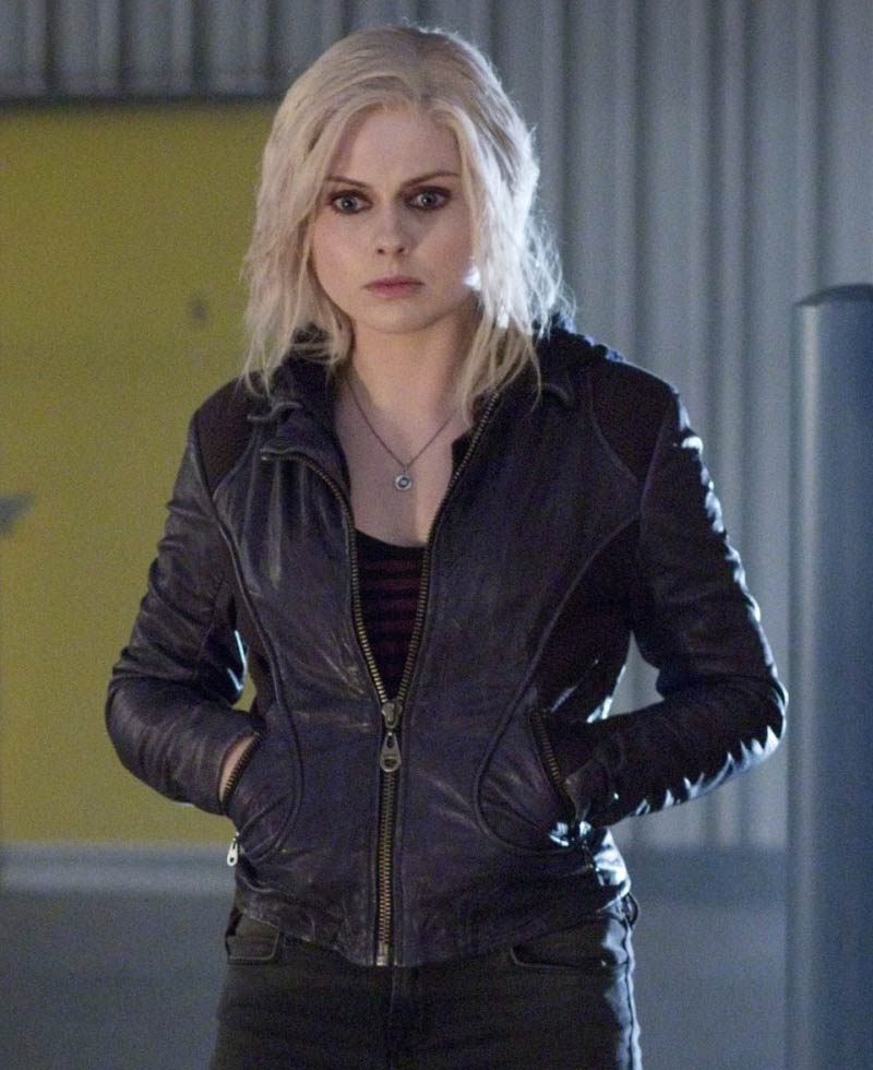 Liv Moore Izombie Rose Mciver Leather Jacket