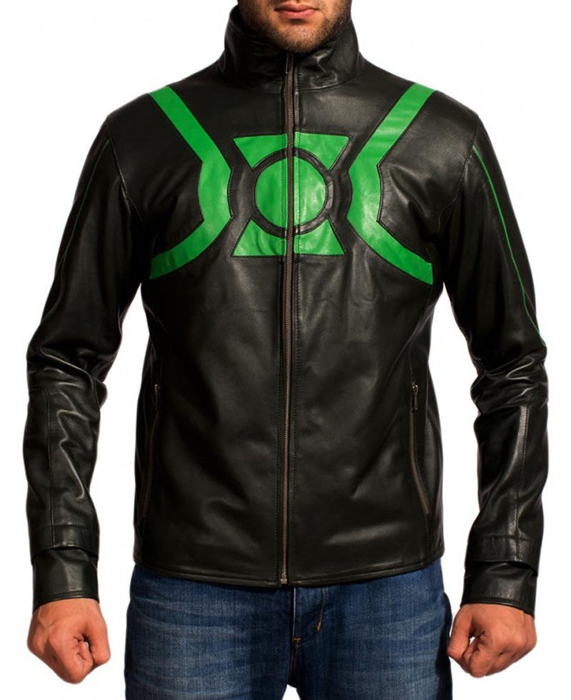 Ryan Reynolds Green Lantern Leather Jacket