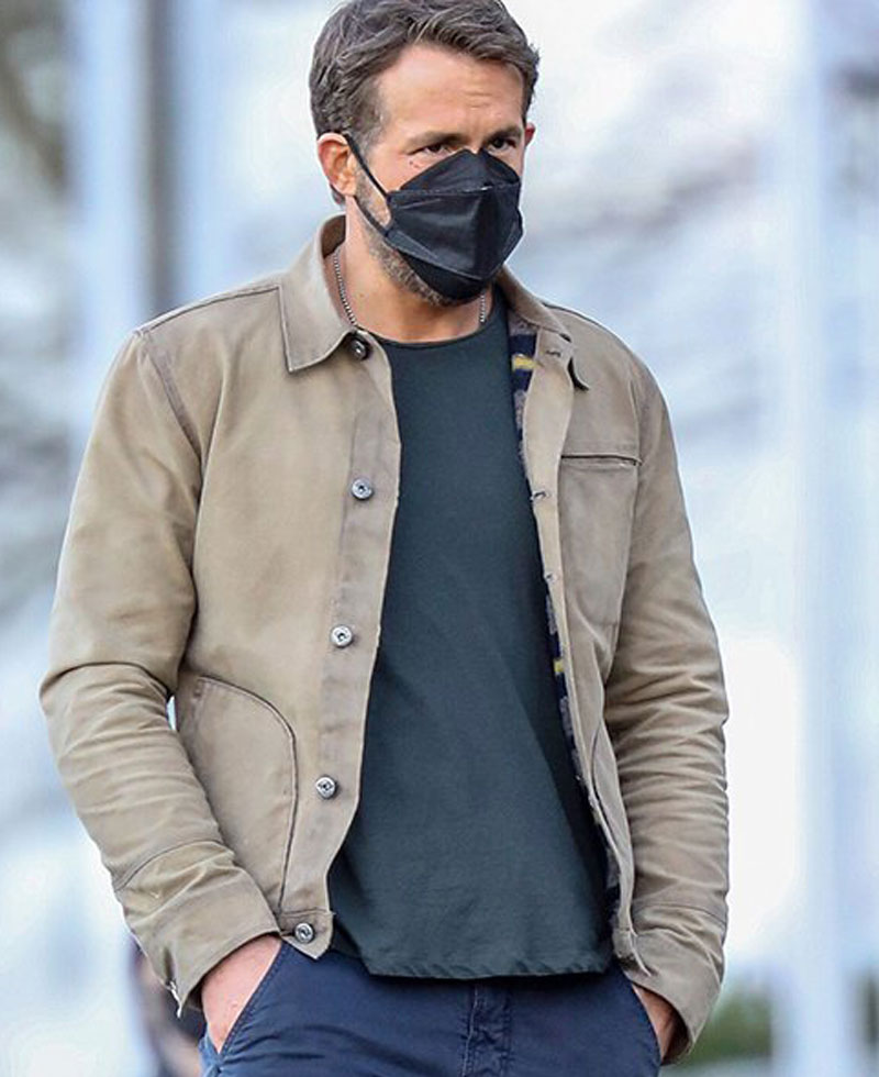 Ryan Reynolds The Adam Project Cotton Jacket