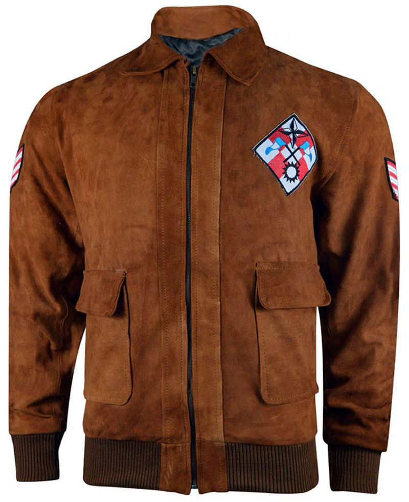 Ryo Hazuki Bomber Jacket with Tiger Patch