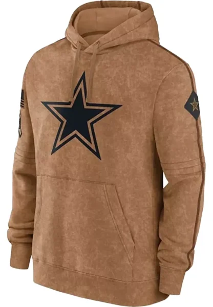 salute to service cowboys military hoodie