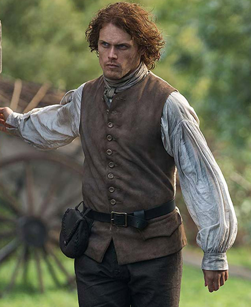 sam-heughan-outlander-brown-vest.jpg sam heughan outlander brown vest