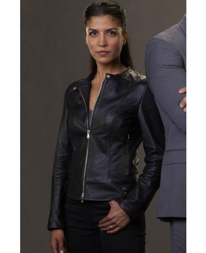 Maxine Carlson Ransom Sarah Greene Leather Jacket