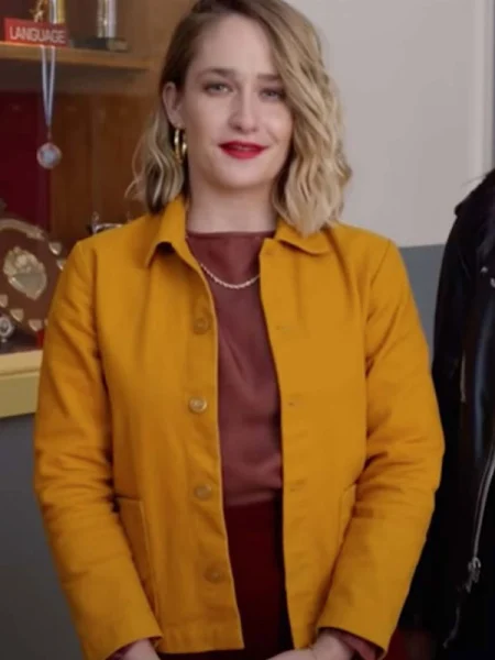 Sex Education Hope Haddon Yellow Jacket