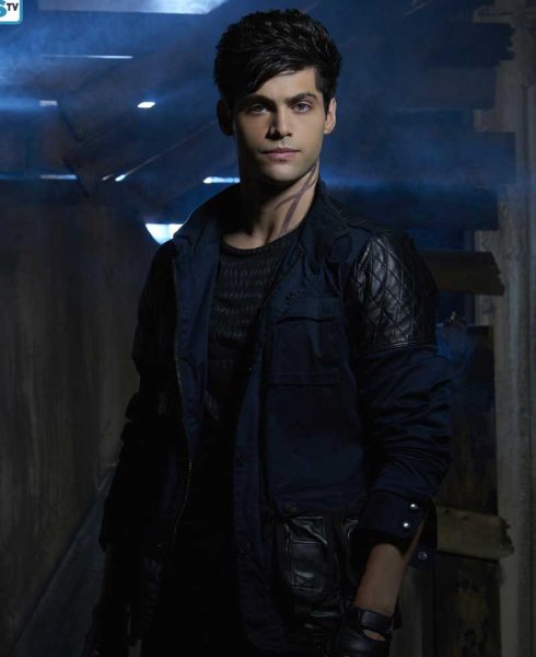 Shadowhunters Matthew Daddario Blue Jacket