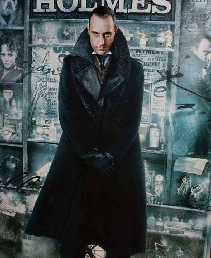 Mark Strong Sherlock Holmes Trench Coat