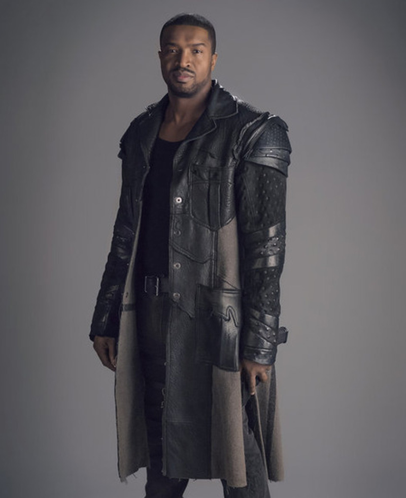 Dark Matter TV Series Roger Cross Leather Coat