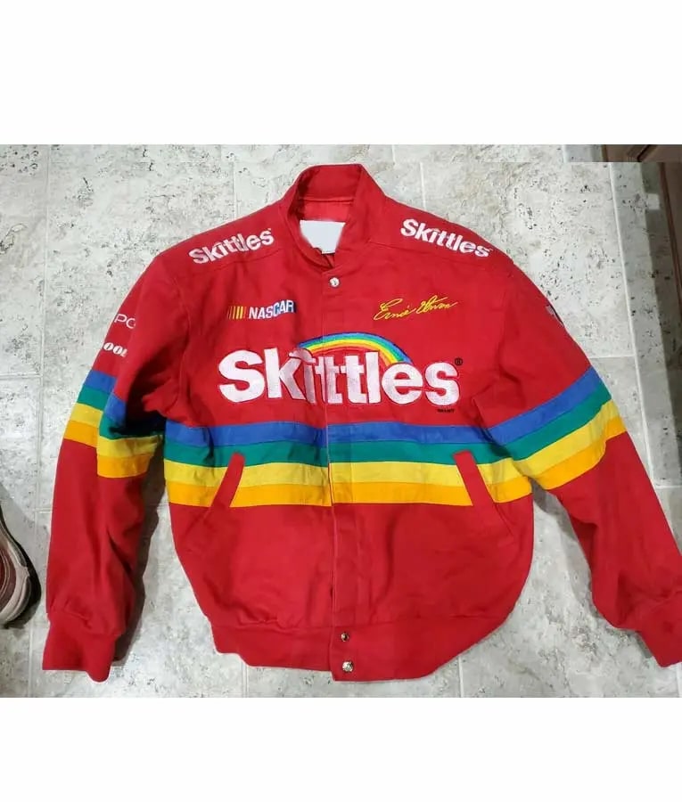 Skittles Racing Red Jacket