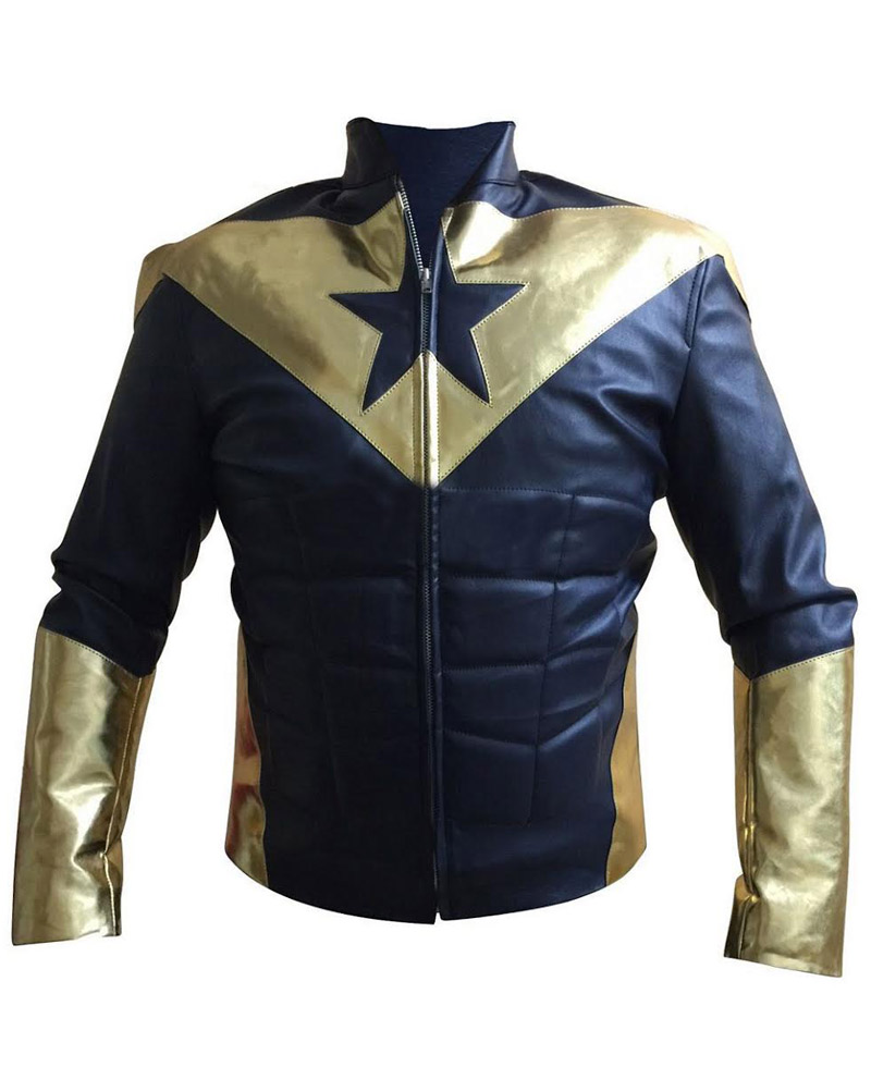 Smallville TV Series Booster Gold Jacket