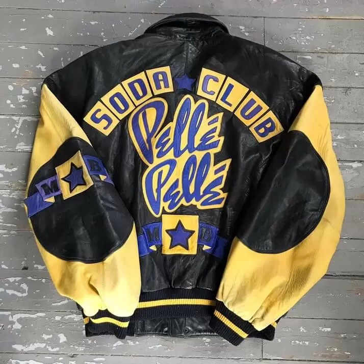 Soda Club Pelle Pelle Marc Buchanan Leather Jacket