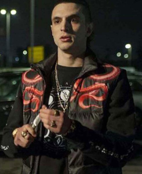Suburra Giacomo Ferrara Black Vest