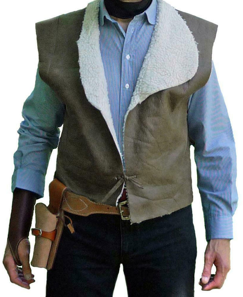 Clint Eastwood Spaghetti Western Shearling Vest