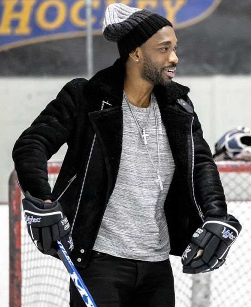 Jay Pharoah Black Suede Jacket